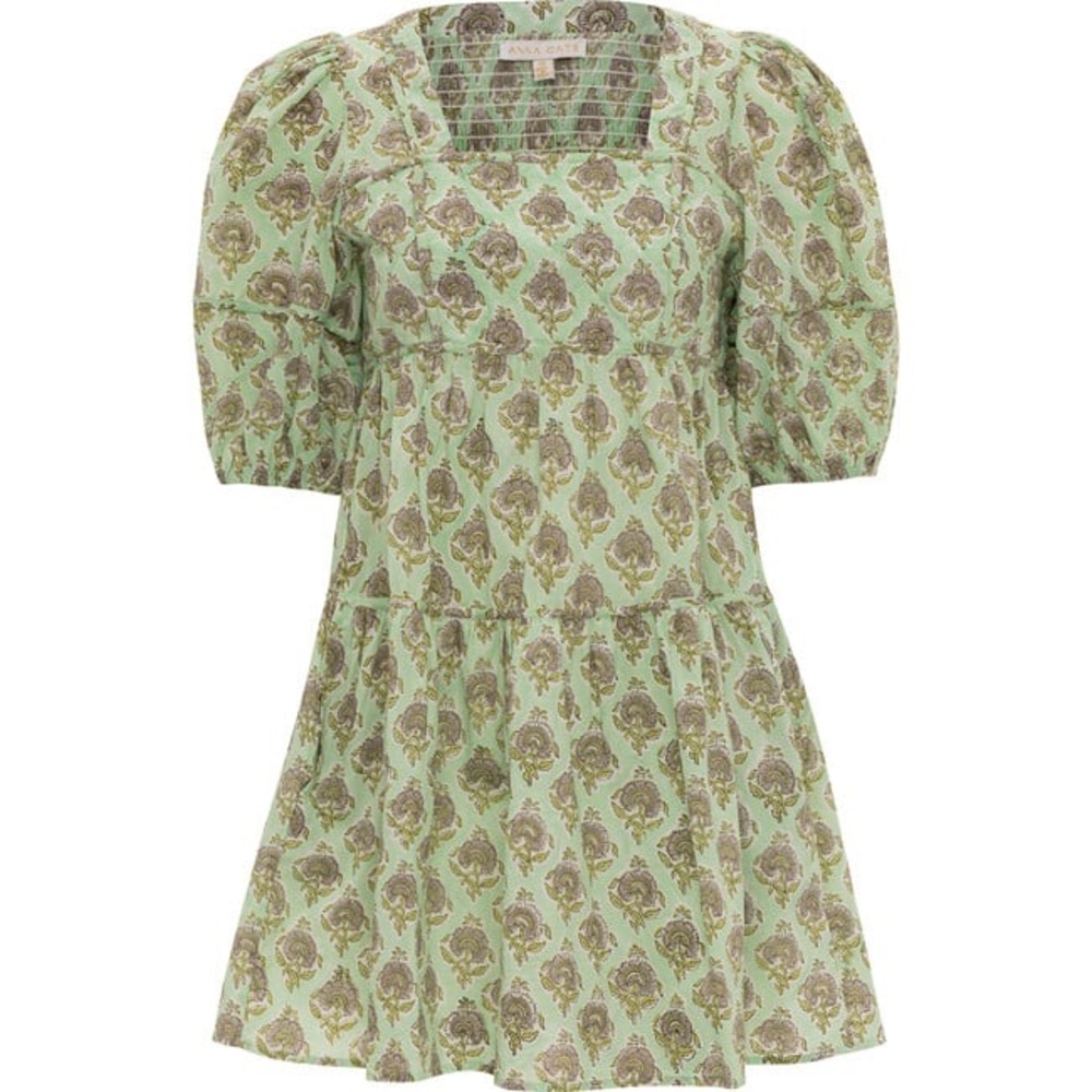 ANNA CATE COLLECTION Harper Floral Puff Sleeve Dress Women’s Size M